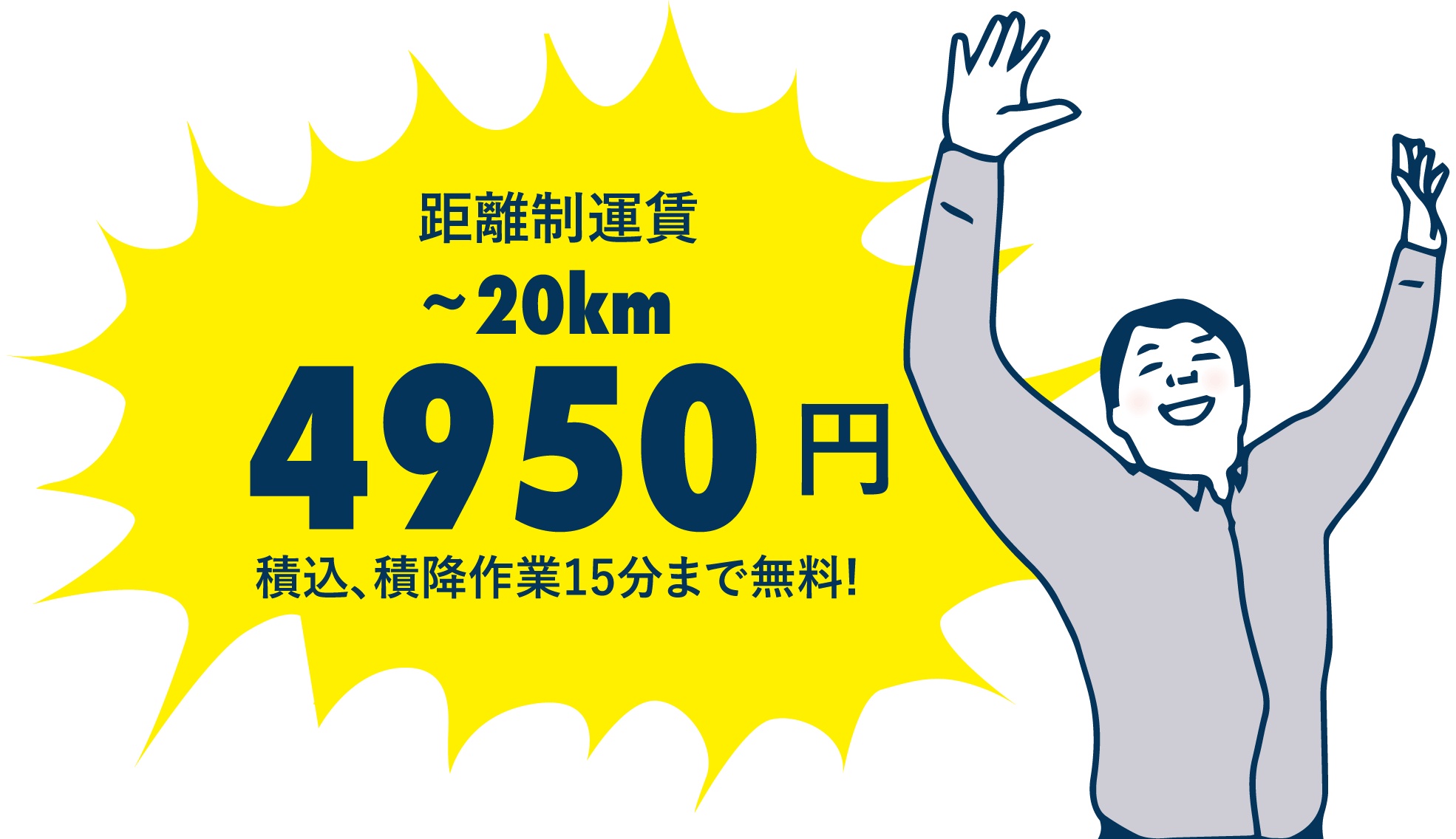 20km4950円